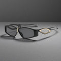 Noir Velisse Sculpted Sunglasses