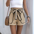 Maribel Wavy Trim Shorts