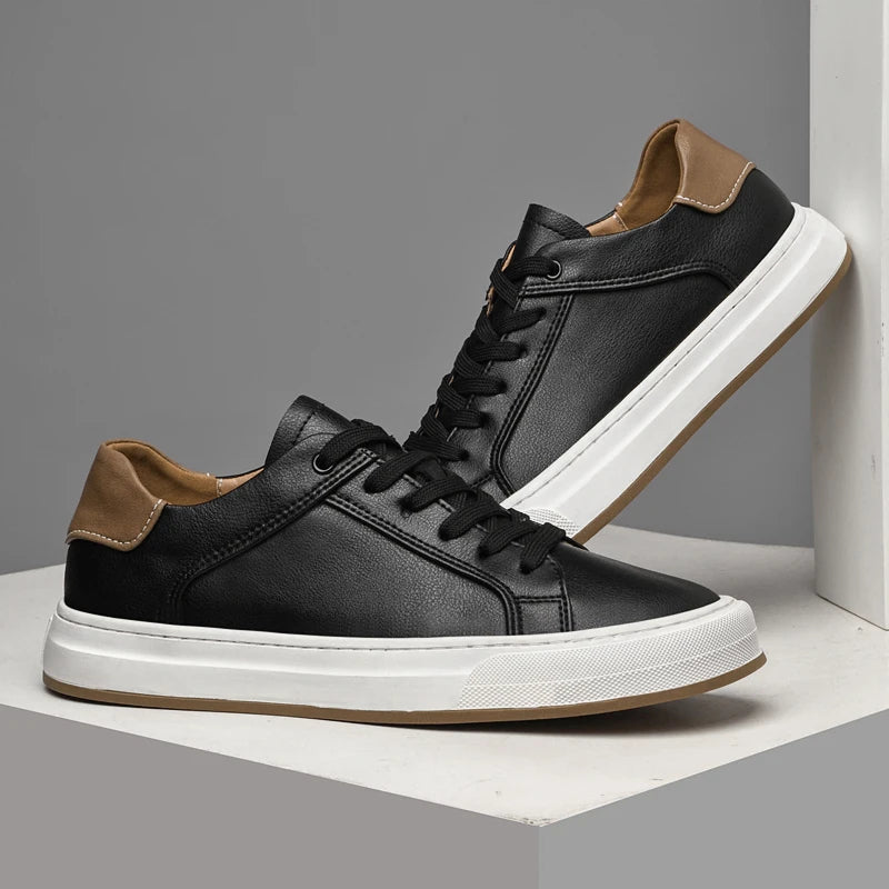 Savaro Faux Leather Shoes
