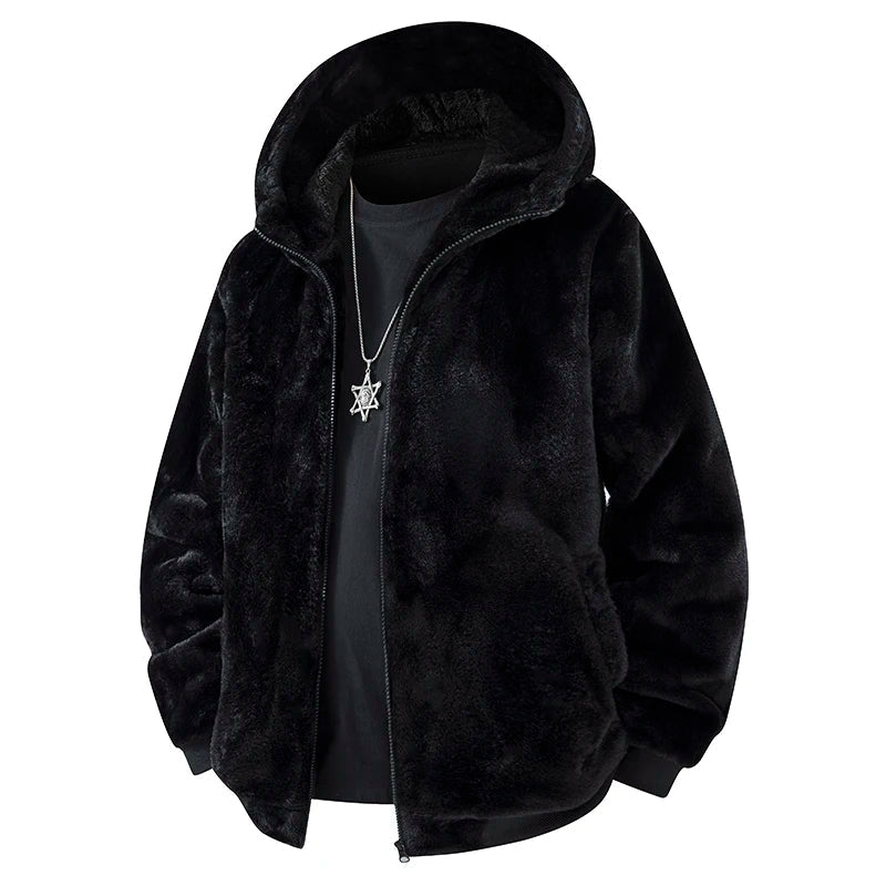 Brayden Shadow Plush Hoodie