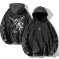 Ravenshade Psalm 91:11 Washed Cotton Hoodie