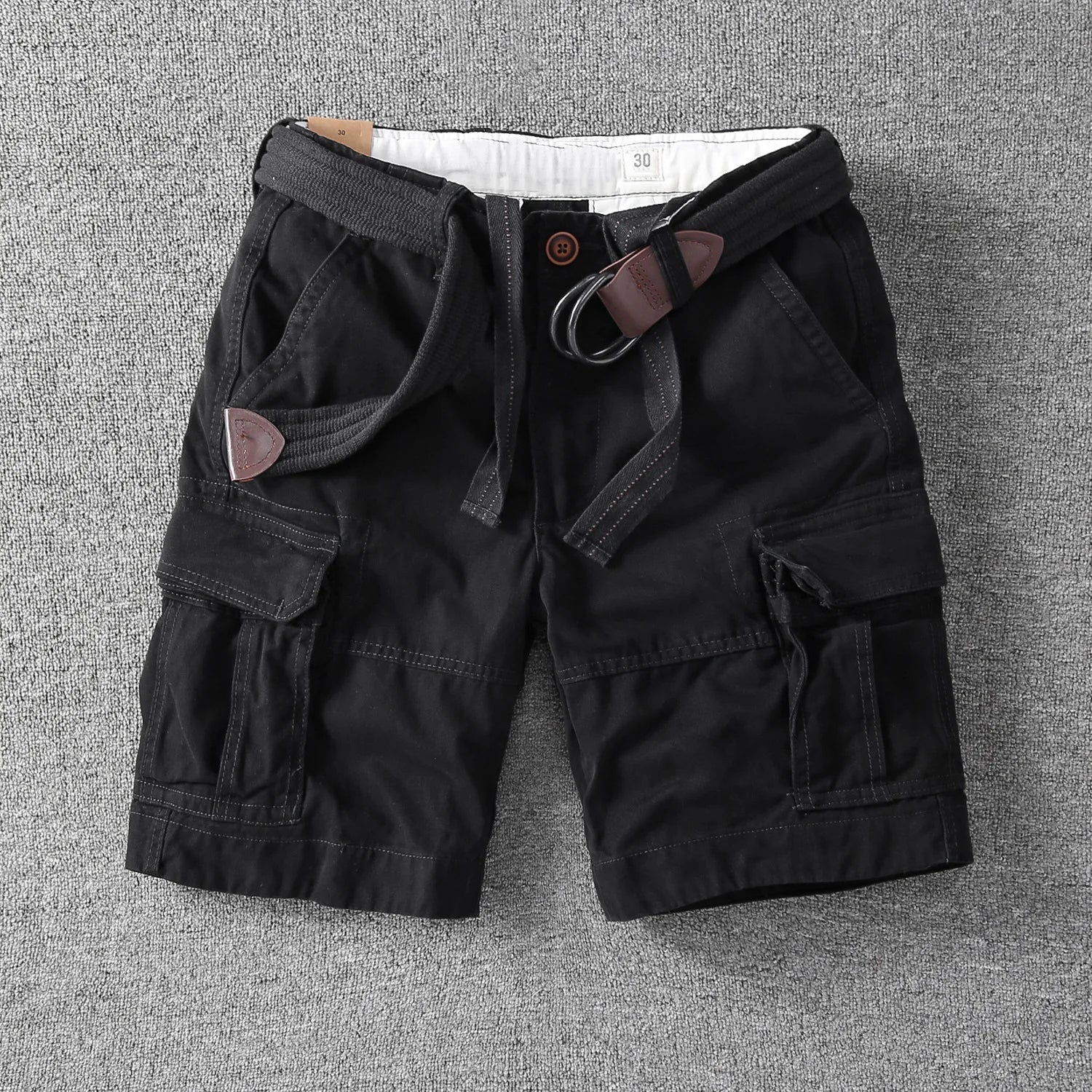 Ravello Cotton Cargo Shorts
