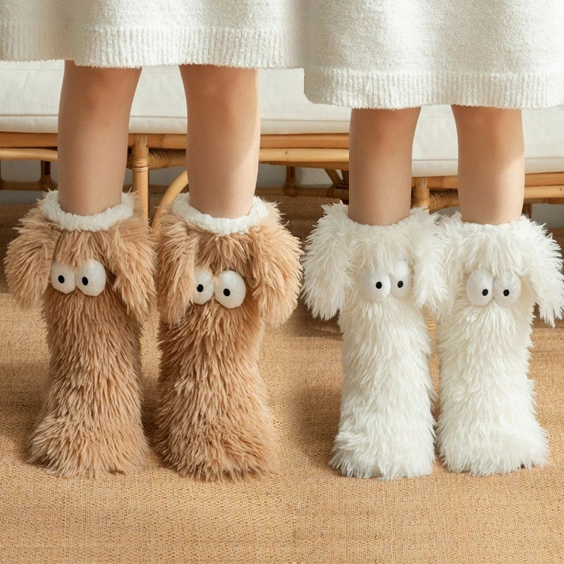 SnugglePup Fluffy Floor Socks