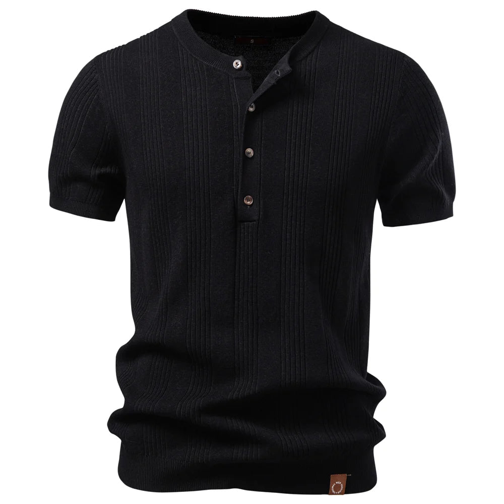 Henley Ridge Knit Tee