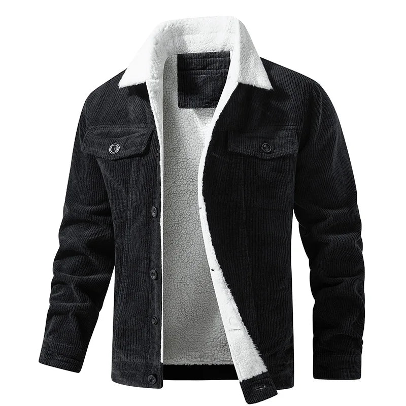 Valmont Corduroy Fleece Jacket