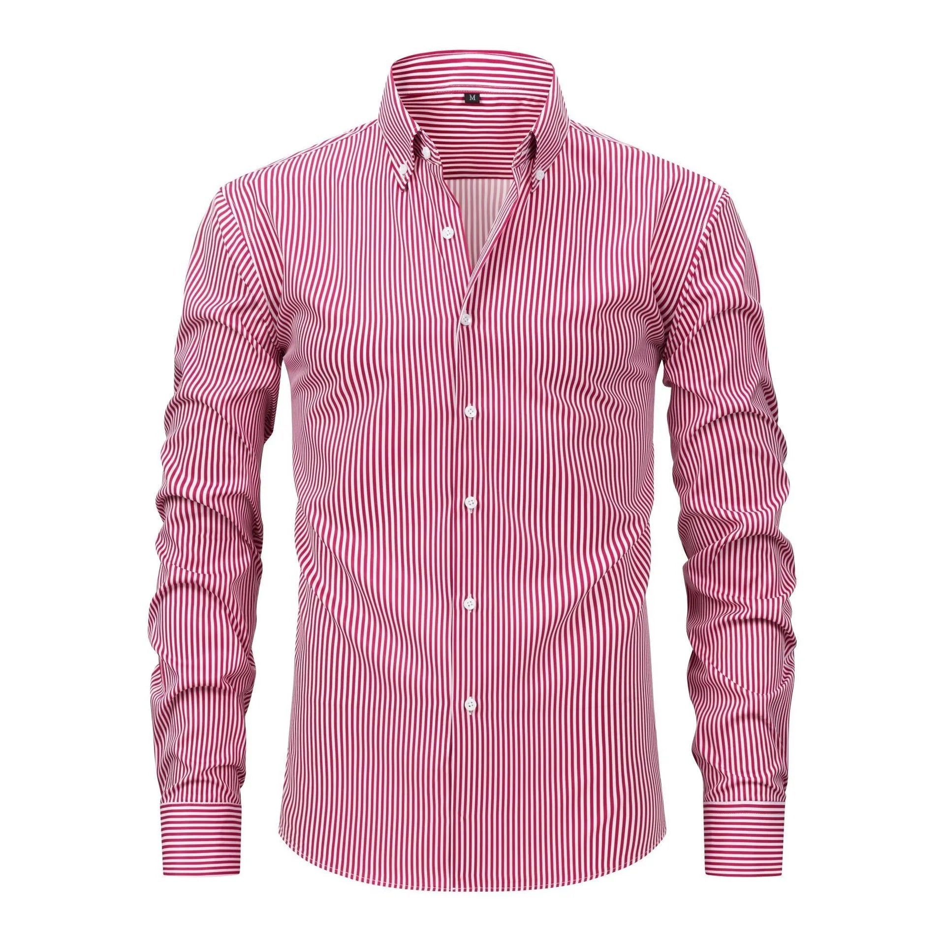 Aurelio Striped Stretch Shirt