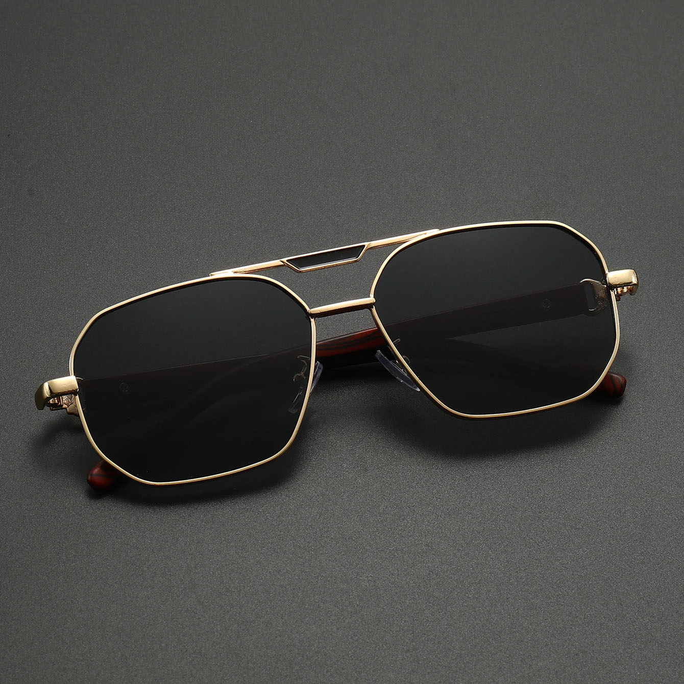 Cortessa Woodline Aviator Shades