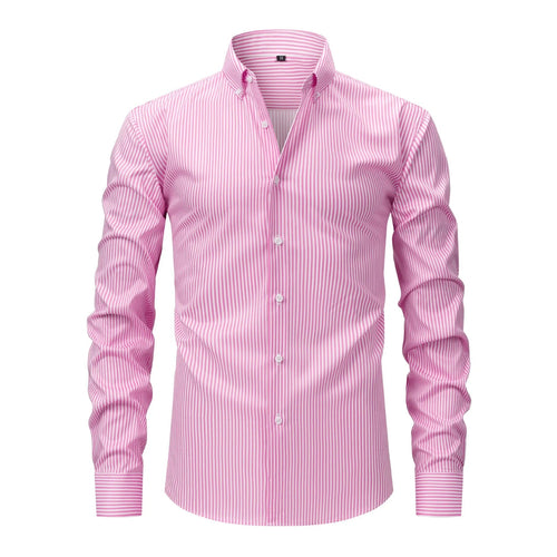 Aurelio Striped Stretch Shirt