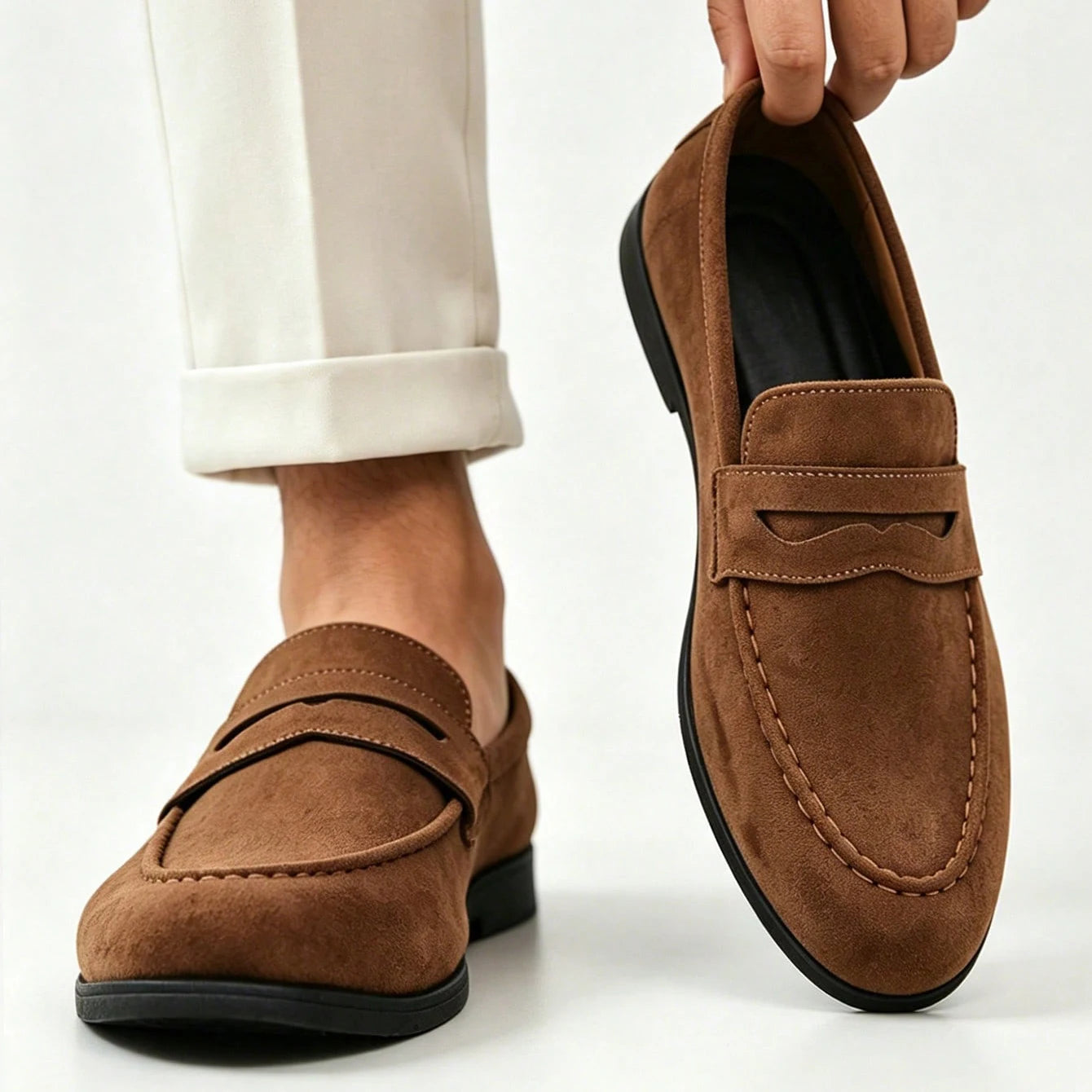 Kingston Suede Loafers