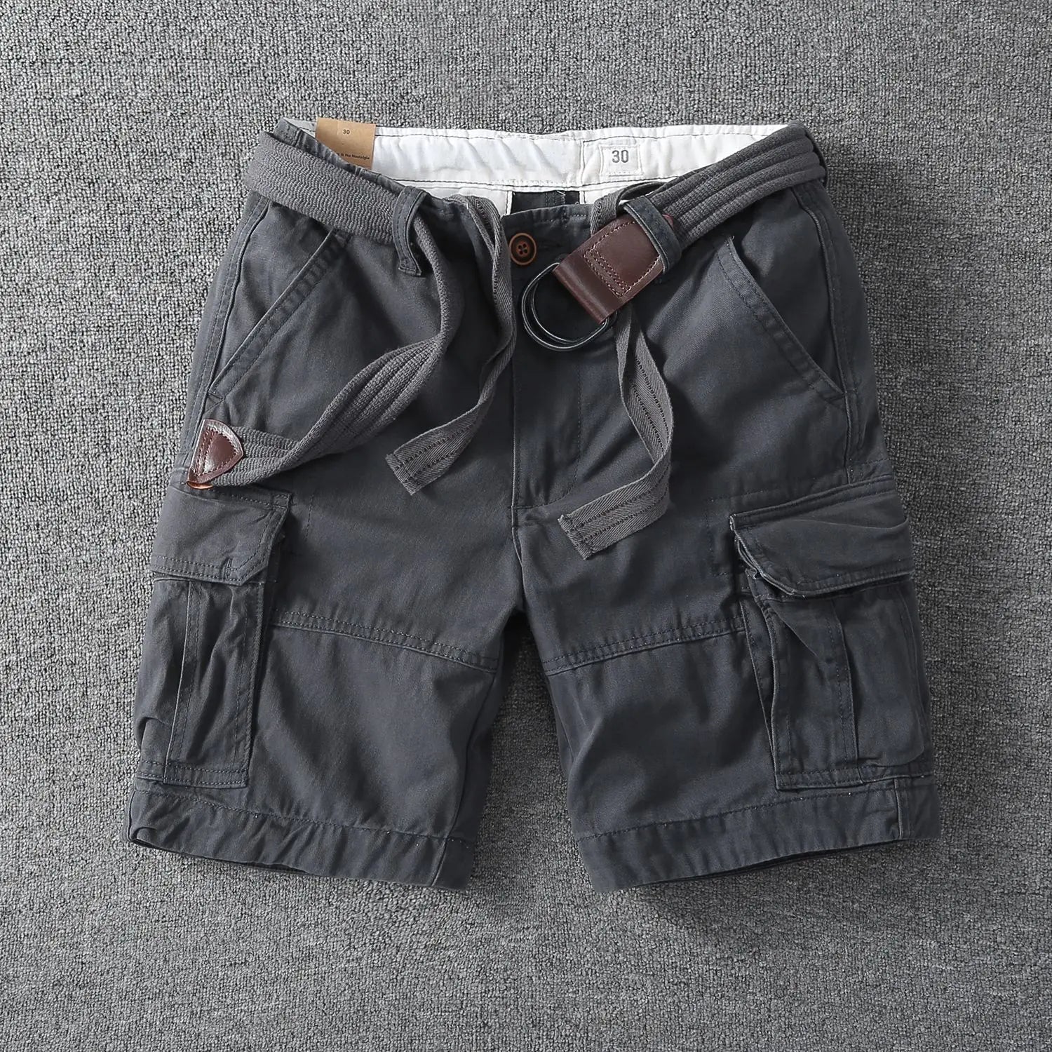 Ravello Cotton Cargo Shorts
