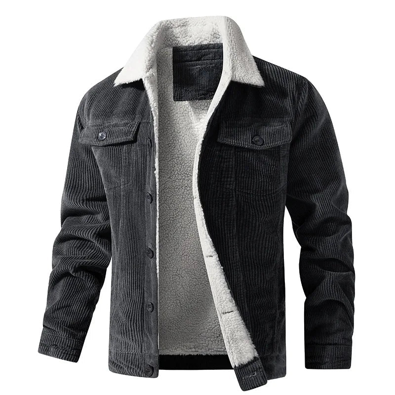 Valmont Corduroy Fleece Jacket