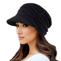 Florencia Velvet Brim Cap