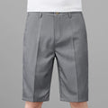 The Maison Straight Shorts — Mid-Rise Tailored Casual Short Pant for Men