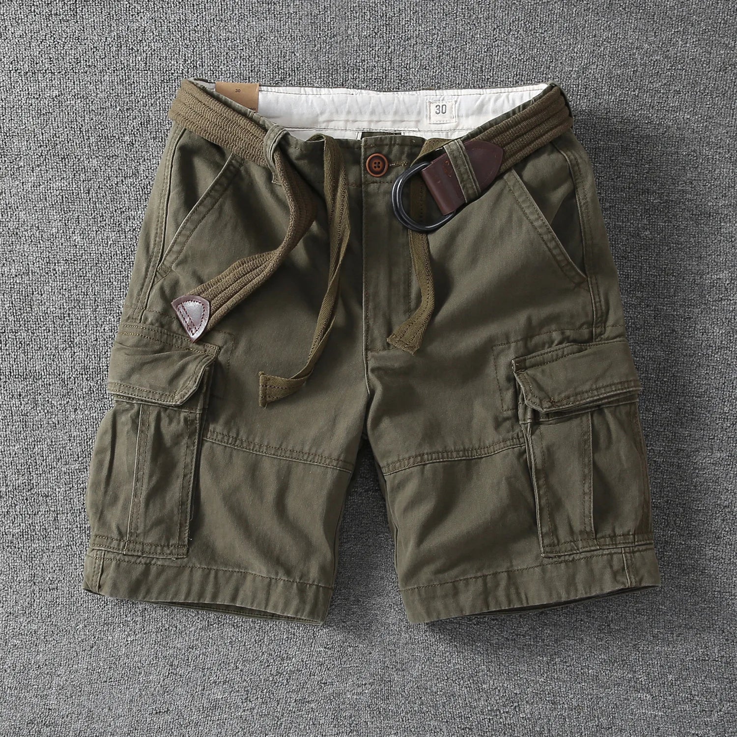 Ravello Cotton Cargo Shorts