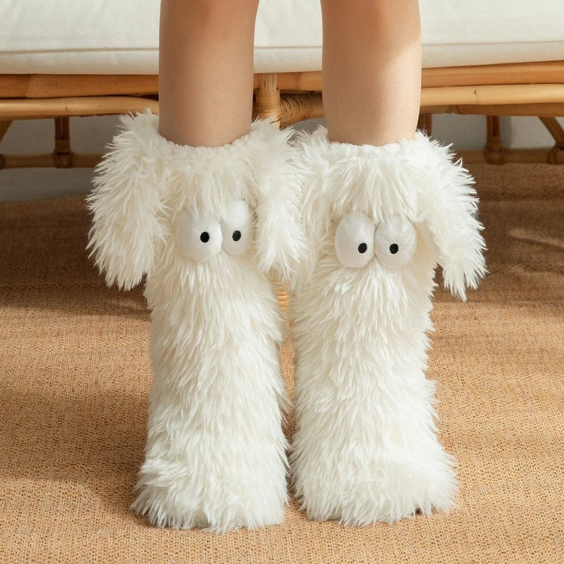 SnugglePup Fluffy Floor Socks