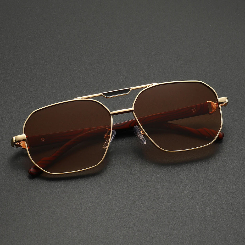 Cortessa Woodline Aviator Shades