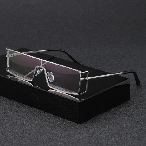 Aeroline Rimless Mirror Sunglasses