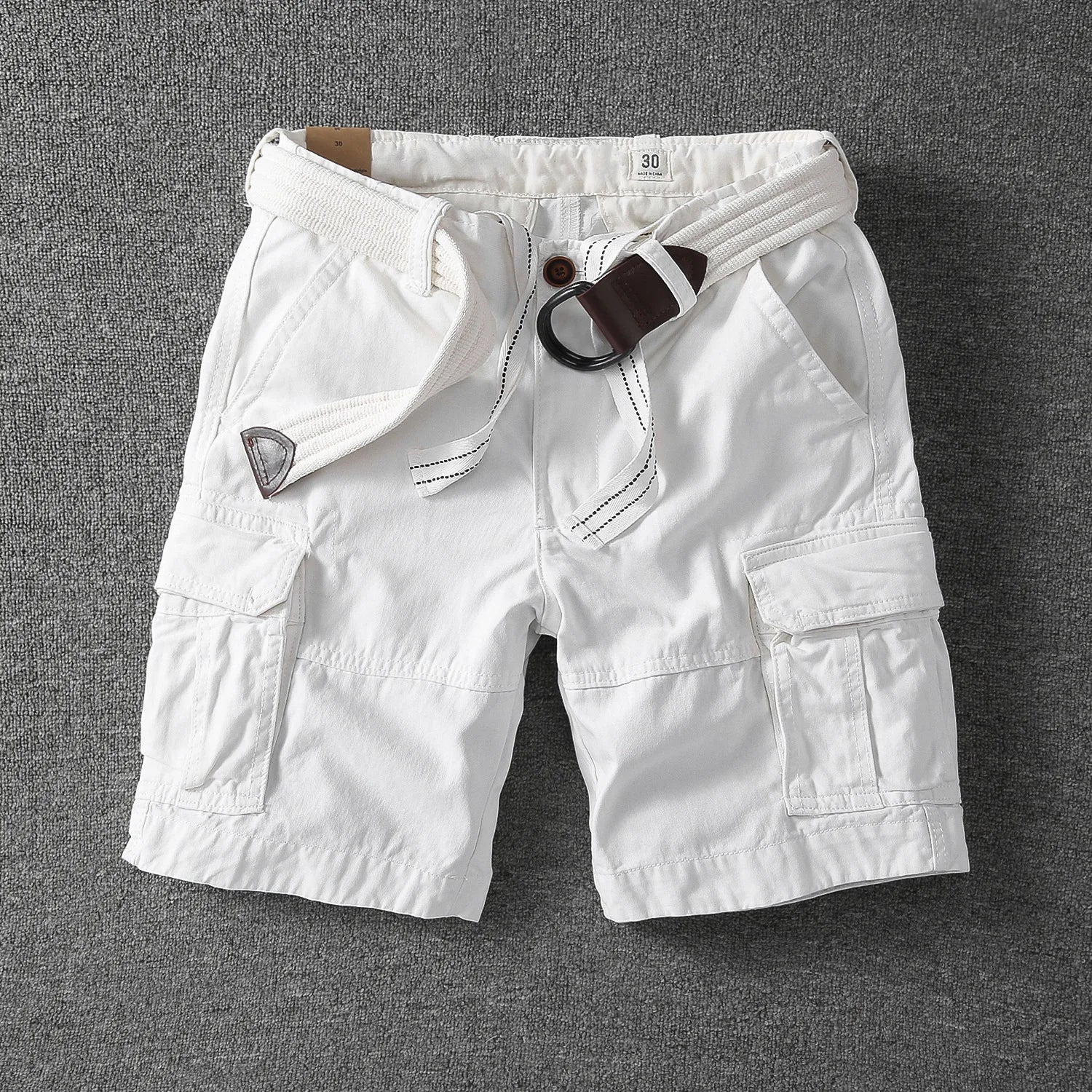 Ravello Cotton Cargo Shorts