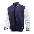 Virello Waffle Knit Bomber Jacket