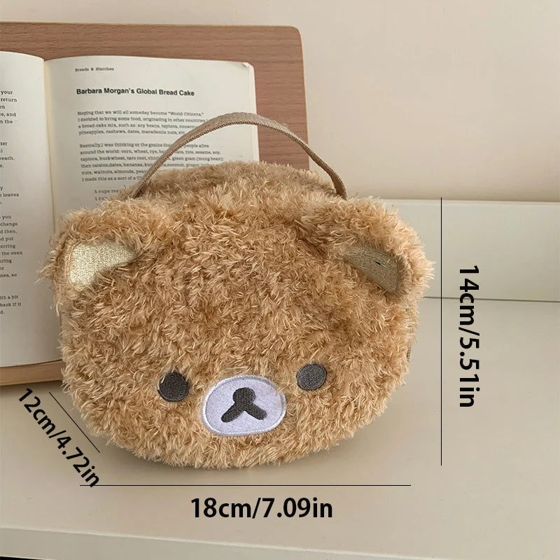 Bearie Plush Makeup Organizer Case