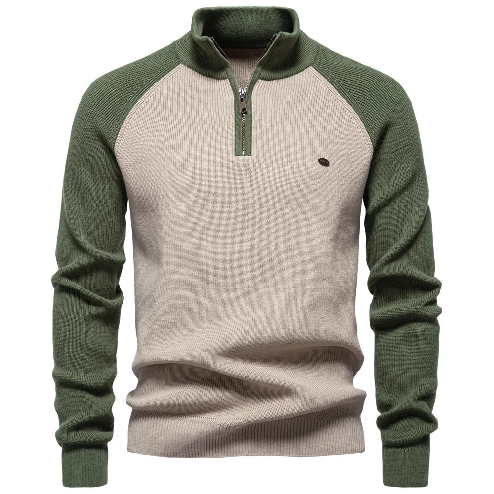 Hawthorne Quarter-Zip Knit Pullover