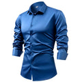 Valerio Satin Stretch Shirt