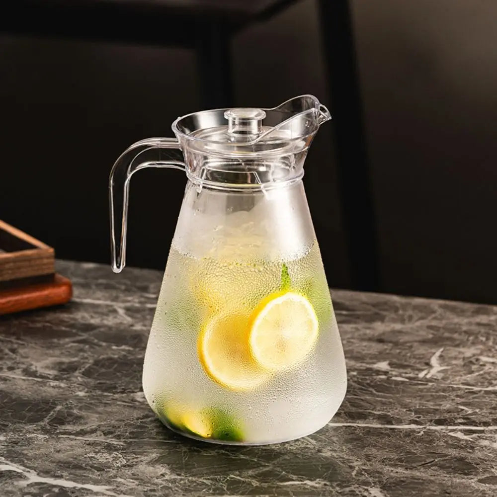 Acrylic Water Jug | Large Capacity Cold Pot with High Temperature Resistance | Versatile Teapot for Juices and Coffee