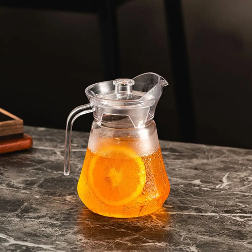 Acrylic Water Jug | Large Capacity Cold Pot with High Temperature Resistance | Versatile Teapot for Juices and Coffee