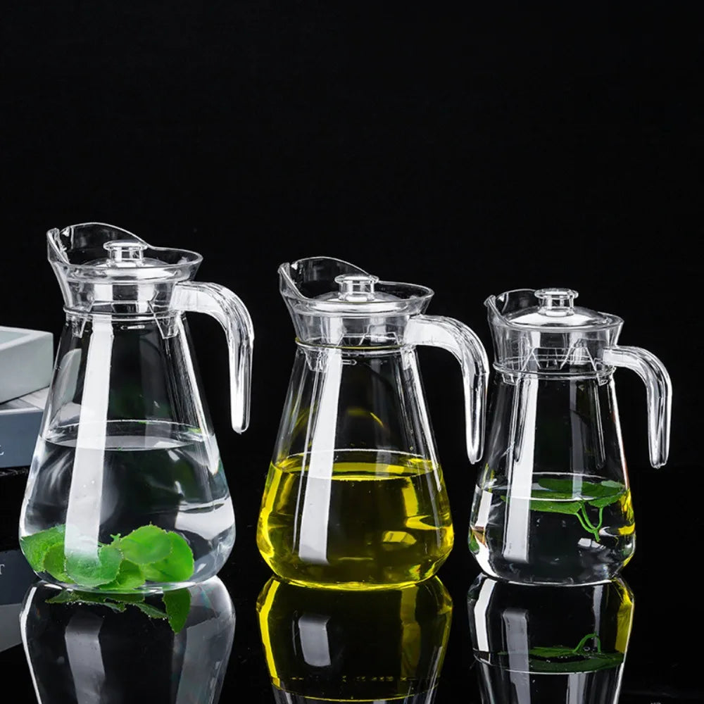 Acrylic Water Jug | Large Capacity Cold Pot with High Temperature Resistance | Versatile Teapot for Juices and Coffee