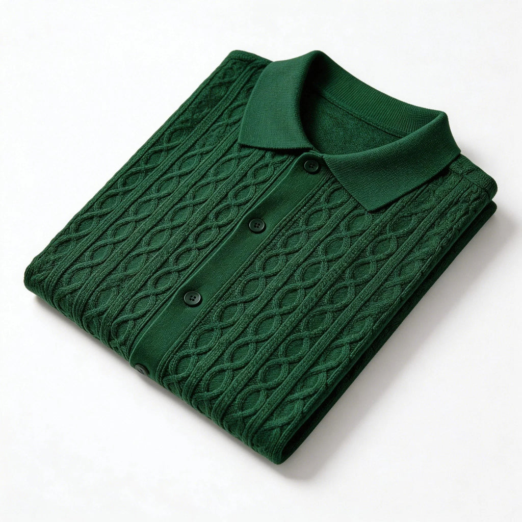 Casual Men's T-Shirt | Breathable Knitted Fabric with Relaxed Fit | Comfortable Summer Essential for Everyday Wear