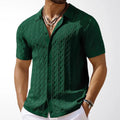 Casual Men's T-Shirt | Breathable Knitted Fabric with Relaxed Fit | Comfortable Summer Essential for Everyday Wear
