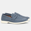 Comfortable Men's Black Loafers with Breathable Design | Stylish Casual Shoes for All-Day Wear