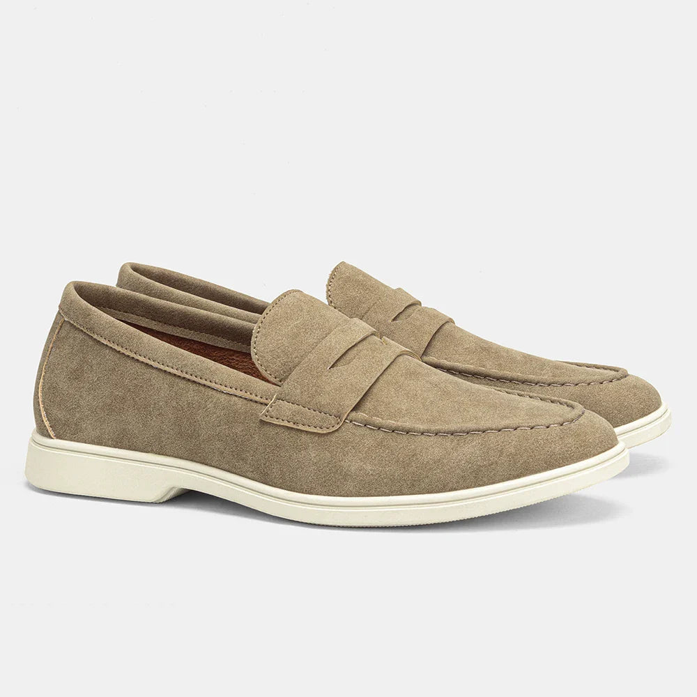 Comfortable Men's Black Loafers with Breathable Design | Stylish Casual Shoes for All-Day Wear