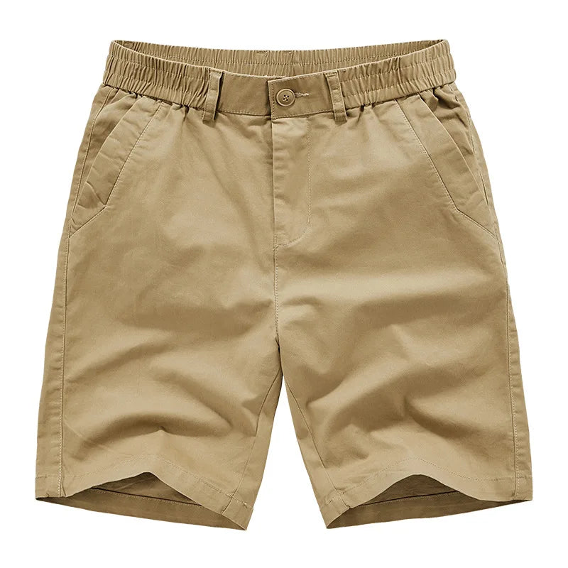 Men's 100% Cotton Casual Shorts | Lightweight Summer Comfort Fit