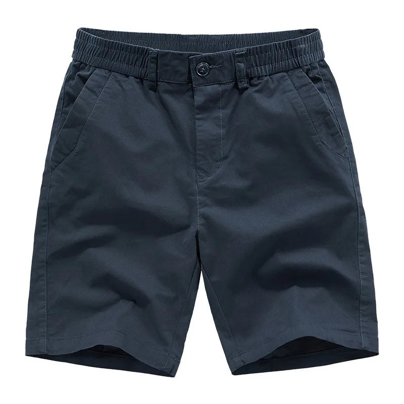 Men's 100% Cotton Casual Shorts | Lightweight Summer Comfort Fit