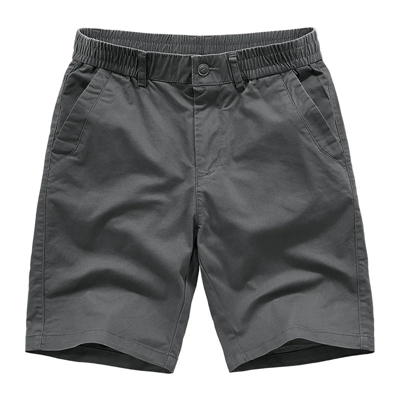 Men's 100% Cotton Casual Shorts | Lightweight Summer Comfort Fit