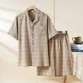 Men's 100% Cotton Pajama Set | Soft Breathable Casual Comfort