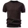 Men's 100% Cotton Striped T-Shirt | Soft Casual Summer Top
