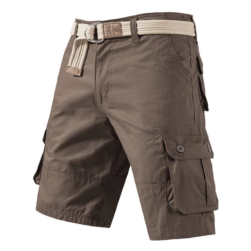 Men's Breathable Cotton Cargo Shorts | All-Day Comfort for Active Lifestyles