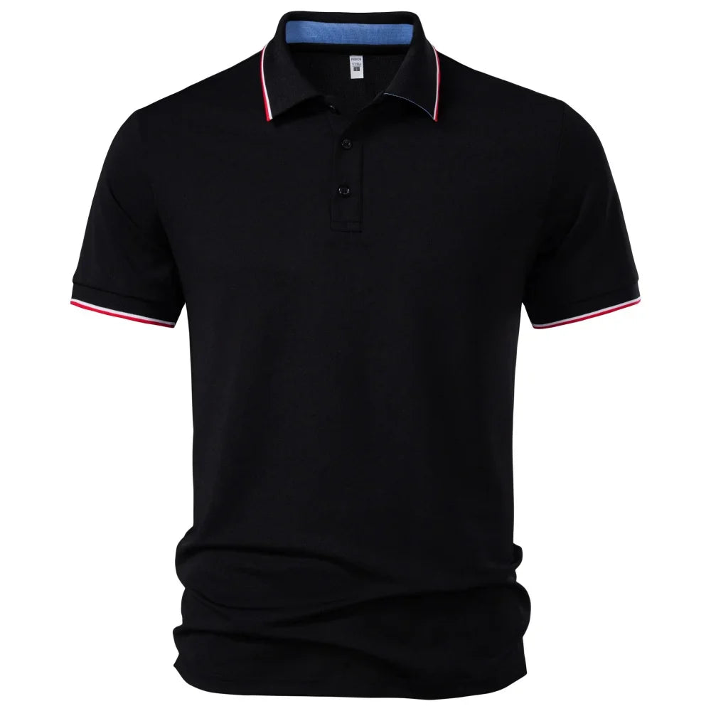 Men's Breathable Polyester Polo Shirt | Versatile Classic Everyday Essential