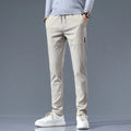 Men's Cotton Blend Slim Fit Trousers | Refined Day-to-Night Comfort
