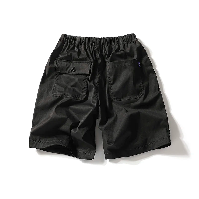 Men's Cotton Cargo Shorts | Lightweight Casual Summer Essential | Versatile Outdoor Style