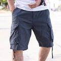 Men's Cotton Cargo Shorts | Lightweight Casual Summer Fit | All-Day Comfort Essentials