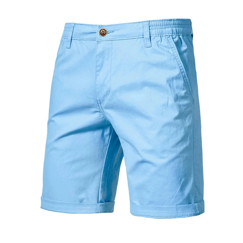 Men's Cotton Casual Shorts | Stylish Slim-Fit Summer Essential