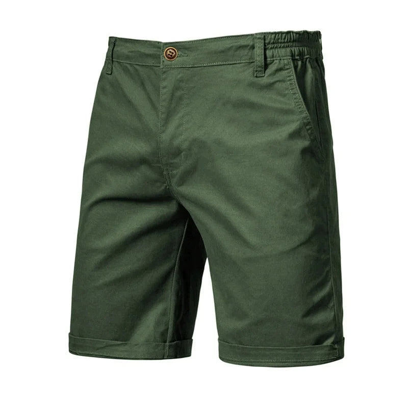Men's Cotton Casual Shorts | Stylish Slim-Fit Summer Essential