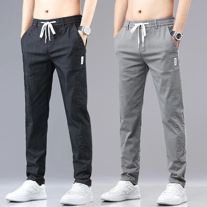 Men's Cotton Chino Pants | Tailored Classic Comfort Fit