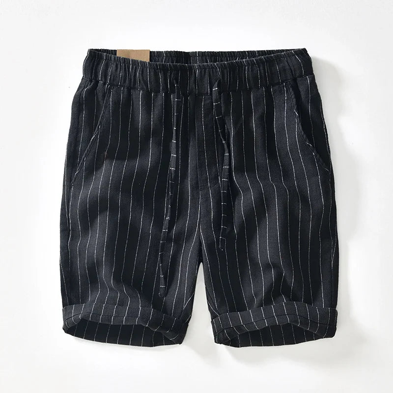Men's Cotton Linen Summer Shorts | Lightweight Breathable Comfort