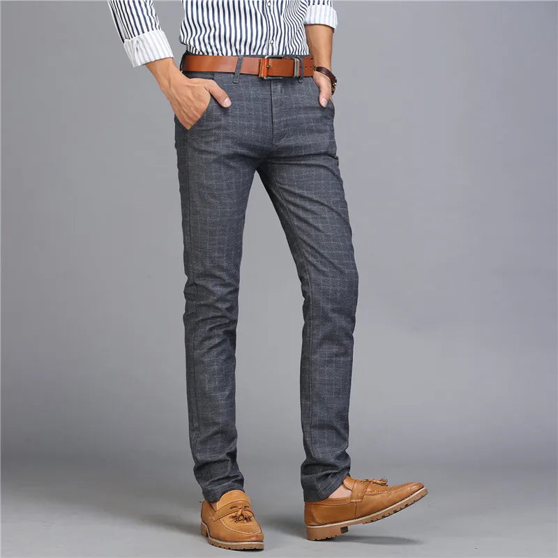 Men's Cotton Slim Fit Chinos | Refined Casual Everyday Essential