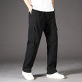Men's Durable Elastic Waist Cargo Pants | Versatile All-Day Comfort Fit