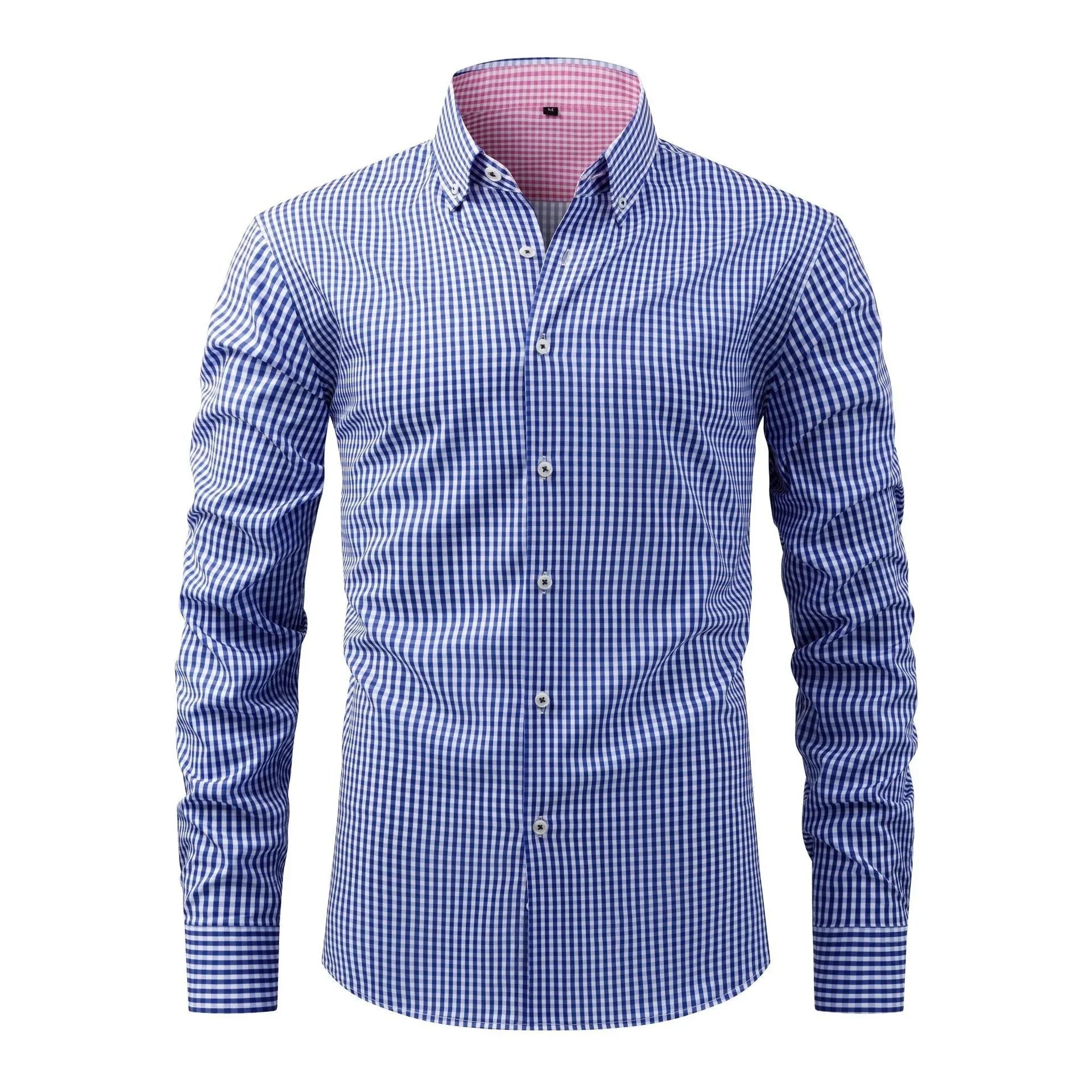 Men's Elastane Blend Long Sleeve Shirt | Stylish Digital Print Versatile Design